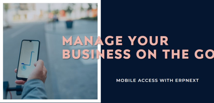 ERPNext on Mobile: Your Office in Your Pocket - Cover Image